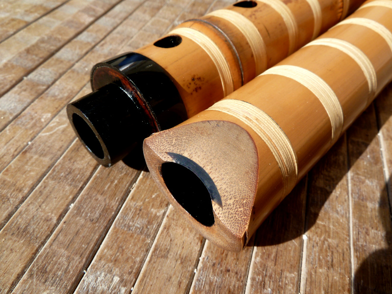 Shakuhachi Jiari Tozan 1.6 en Mi "Konō GYOKUSUI II" restauré